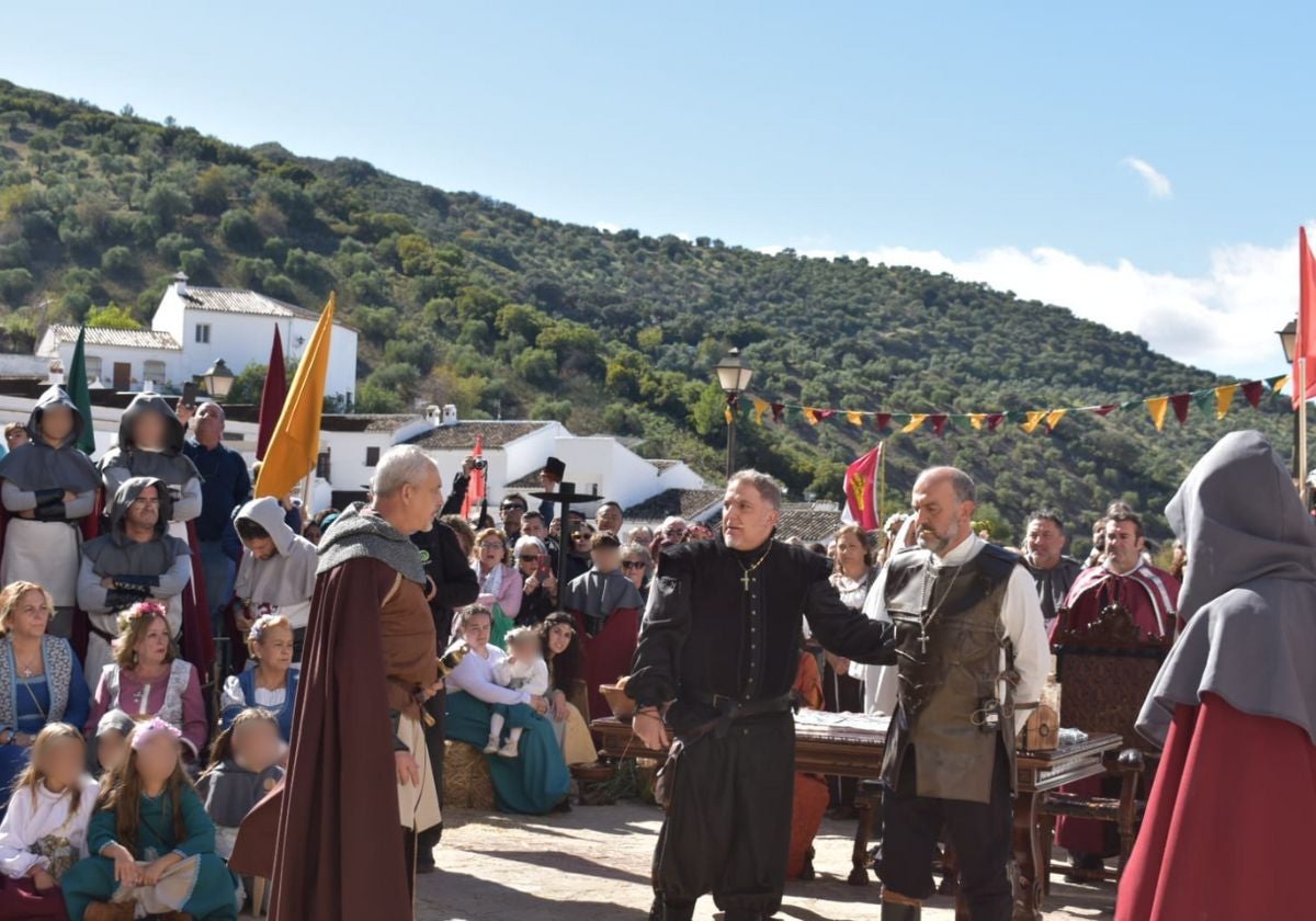 Imagen de la recreación histórica de Zahara de la Sierra