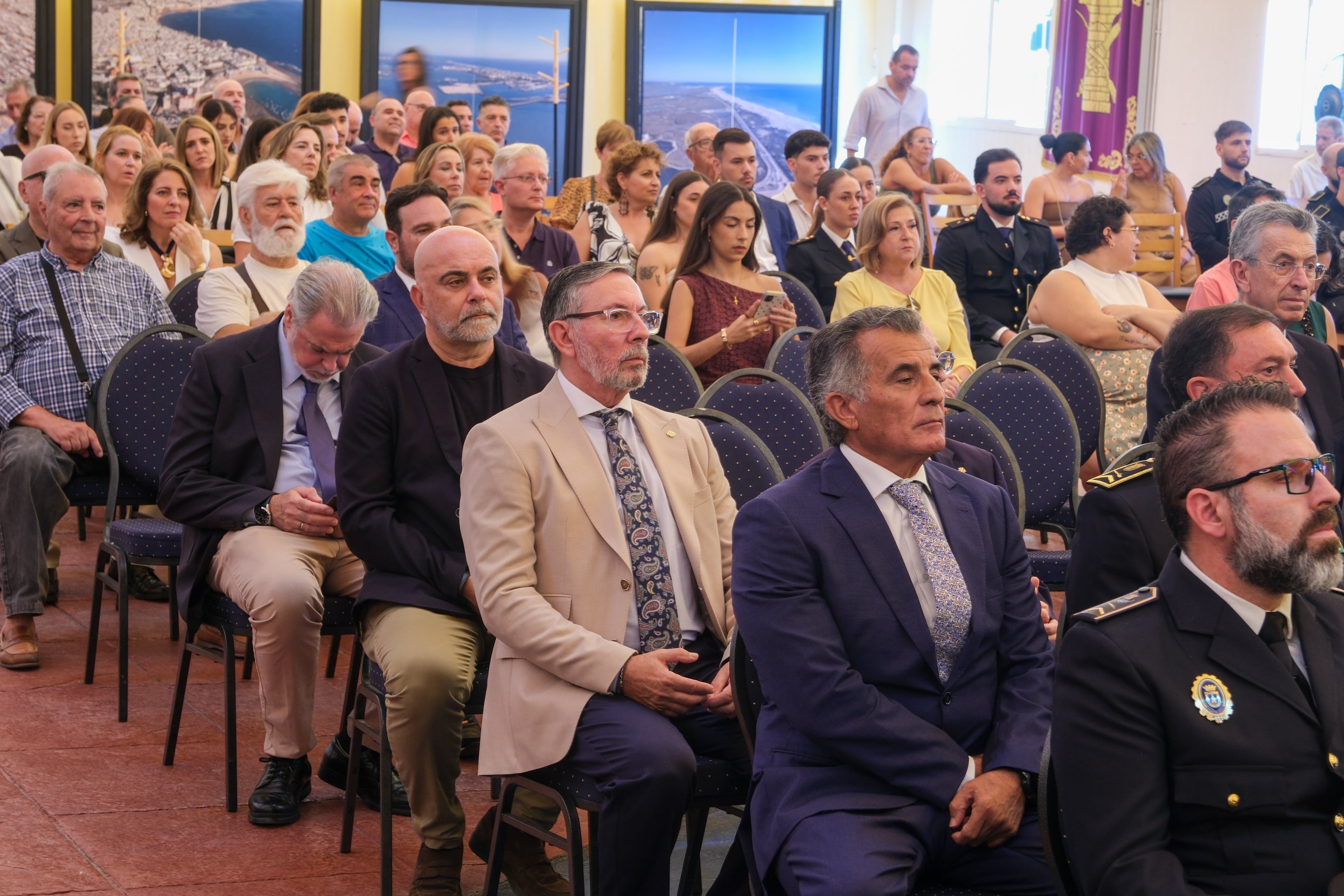 Honores al patrón de la Policía Local de Cádiz