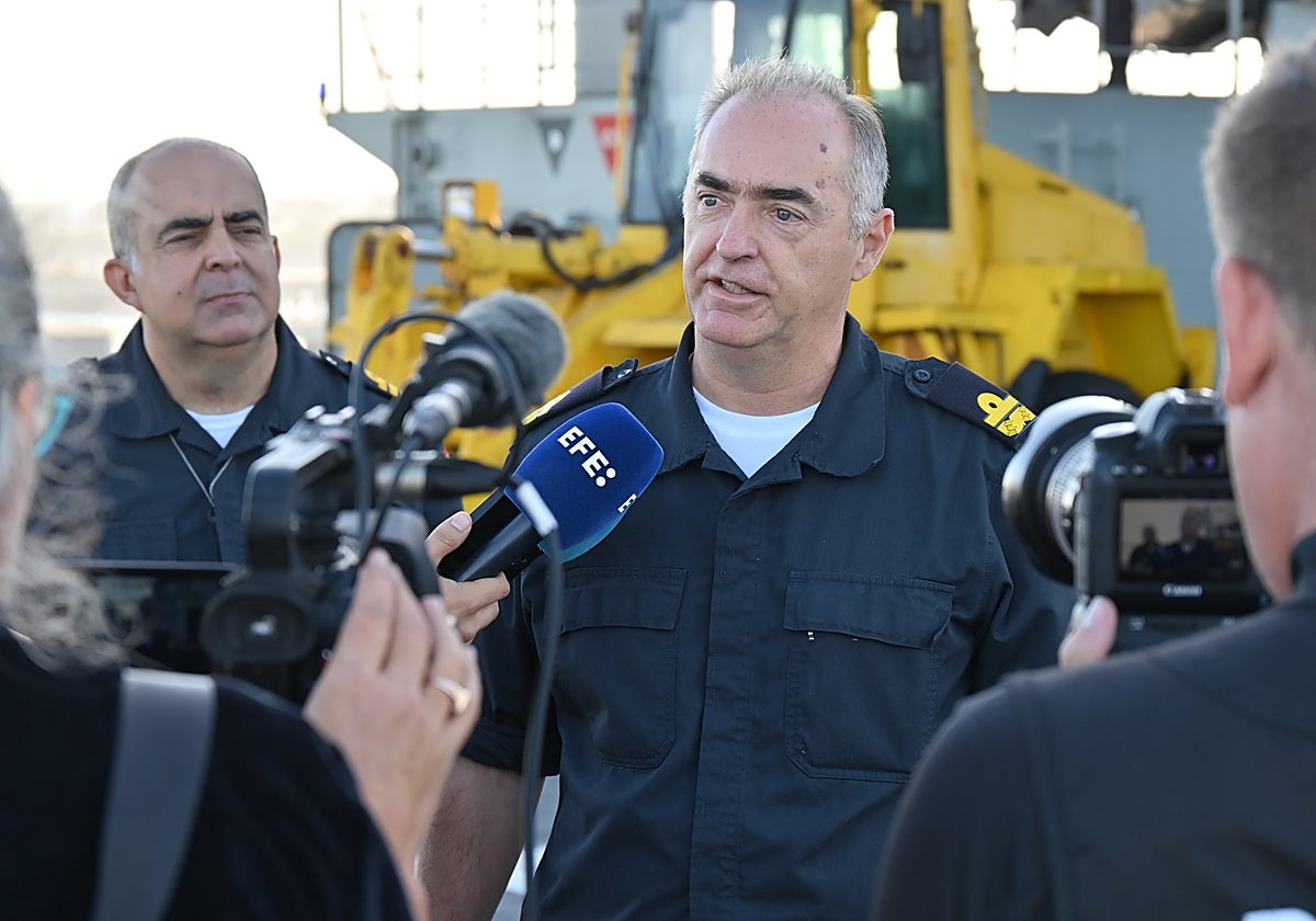 El contraalmirante Anotnio González-Tanago.