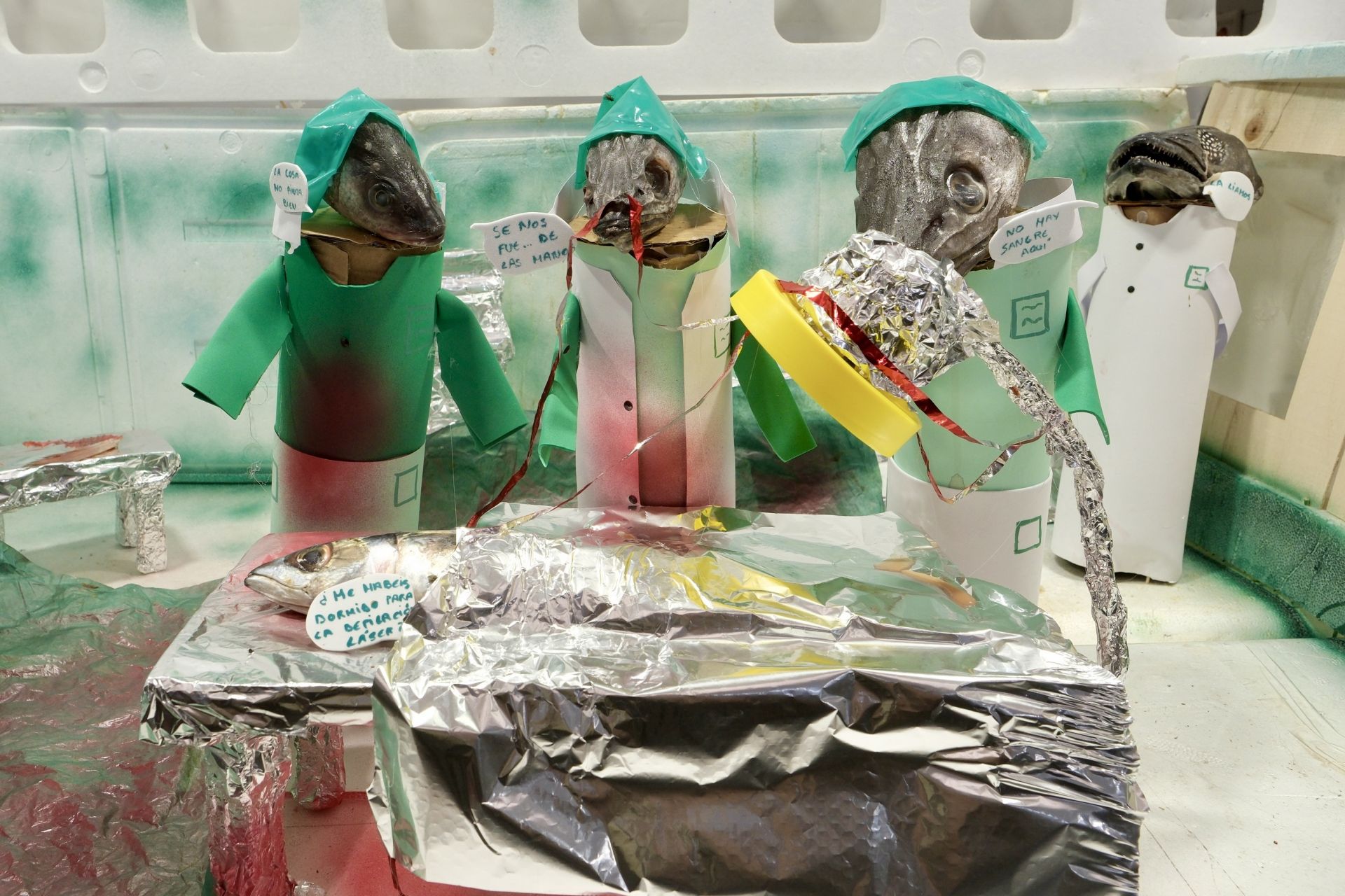 Fotos: El mercado central de Cádiz celebra la fiesta de Los Tosantos