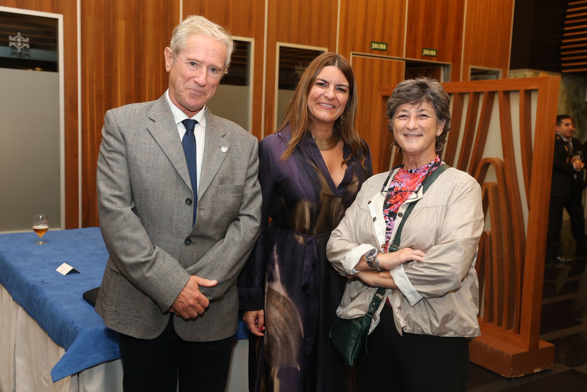 Jesús Fernández, María Almagro y Cristina Velasco