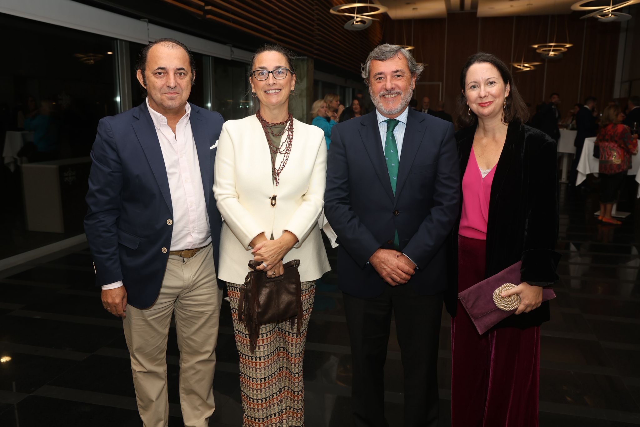 Jaime Arias, Cecilia Chacartegui, Alfonso Candón y Concha Cardesa