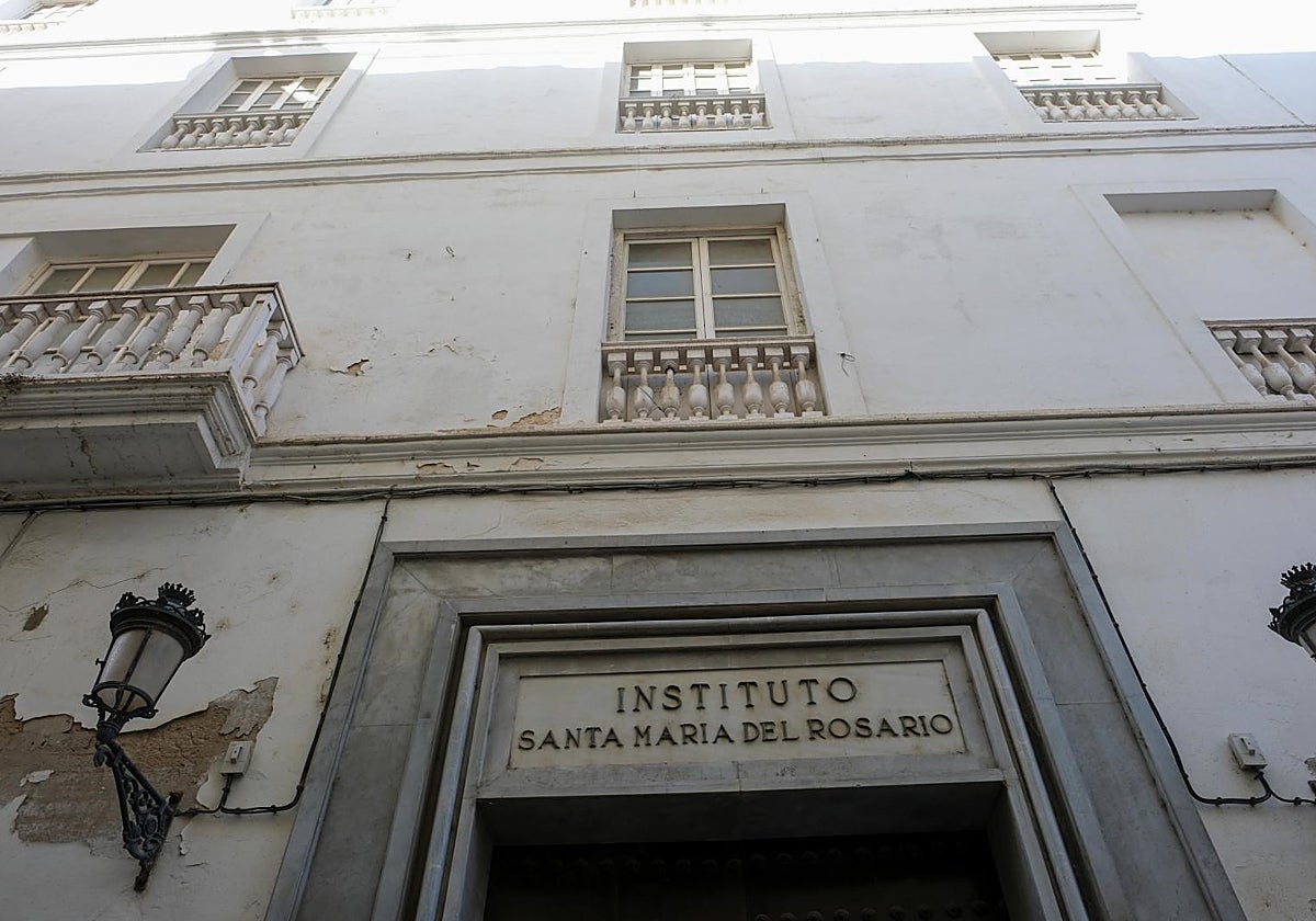 Las obras del antiguo instituto del Rosario de Cádiz ya tienen la licencia municipal