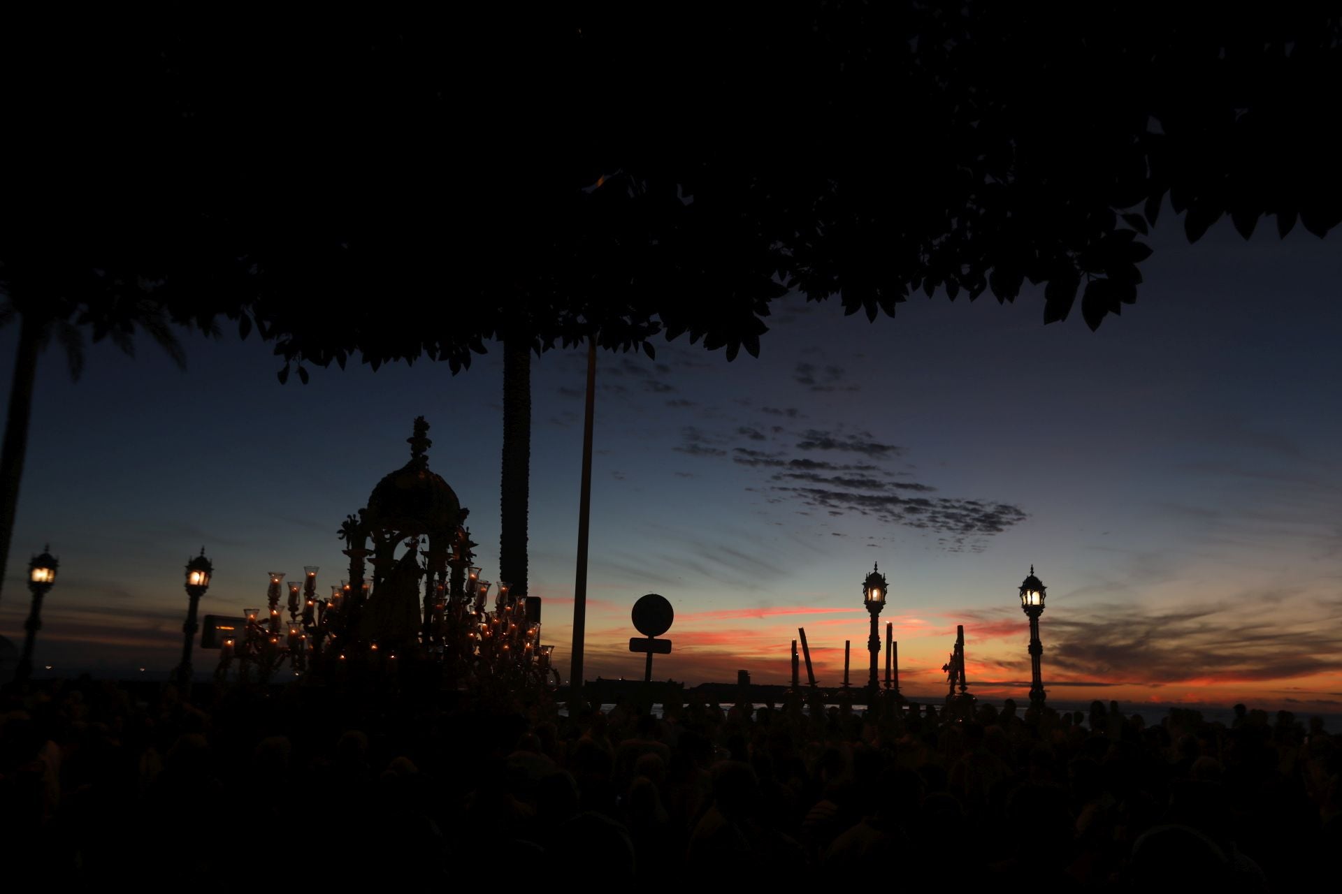 Fotos: Procesión de la Virgen de la Palma