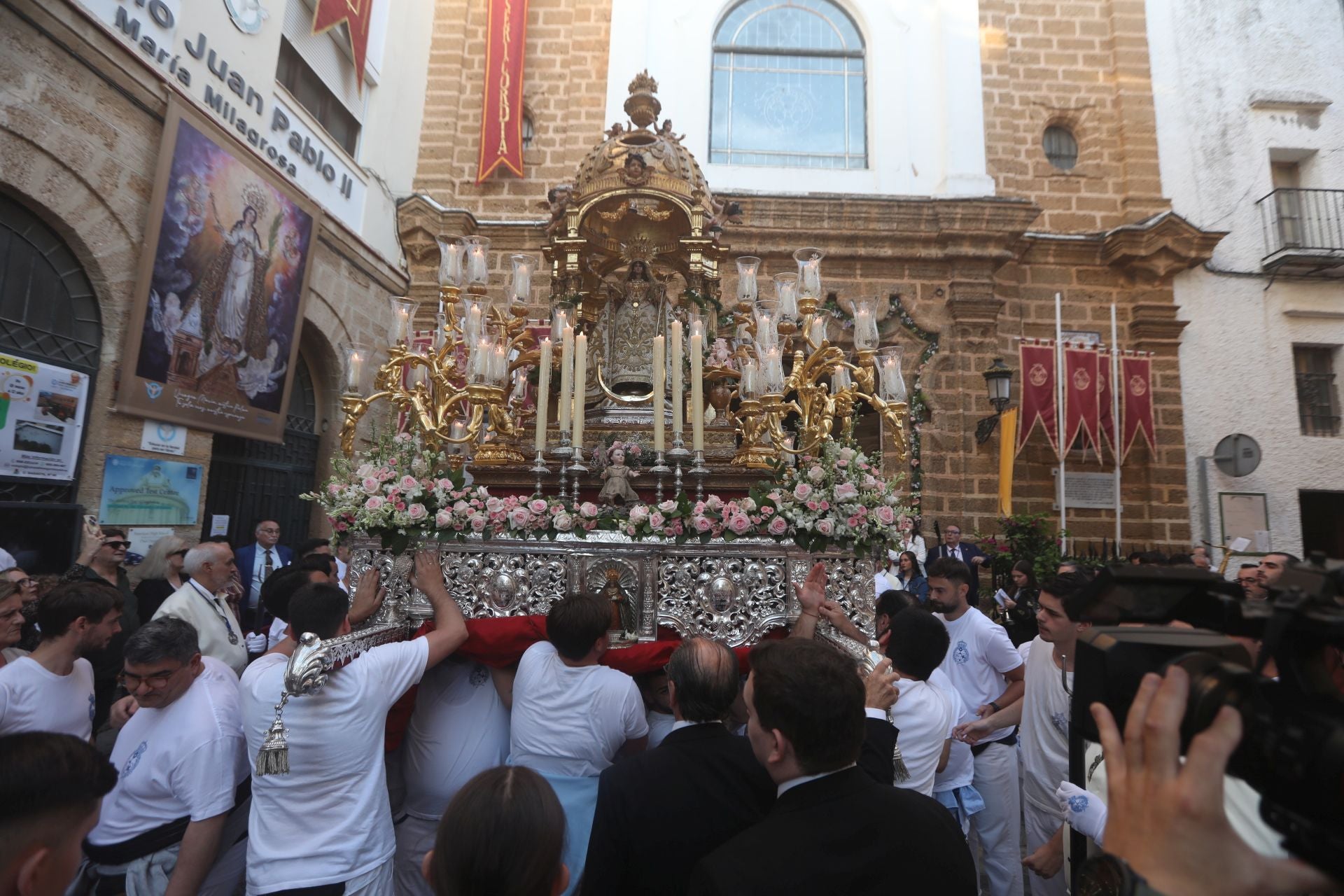 Fotos: Procesión de la Virgen de la Palma