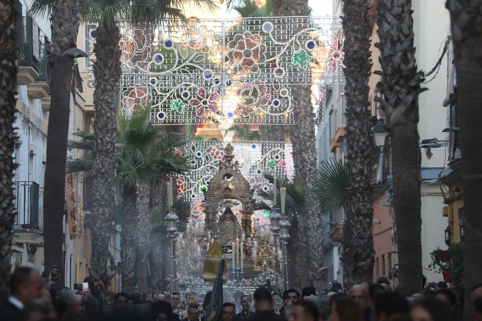 Fotos: Procesión de la Virgen de la Palma
