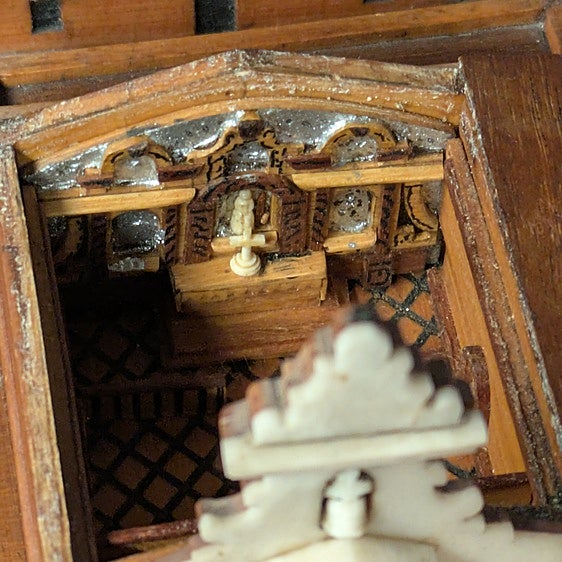 La capilla del castillo de Santa Catalina de la Maqueta de Cádiz estará expuesta en el Museo de las Cortes