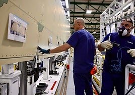 La nueva planta de Airbus Cádiz desarrolla las primeras piezas del Eurodrone