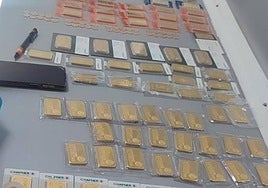 Un alemán detenido en el puerto de Cádiz con 1,6 millones de euros en oro