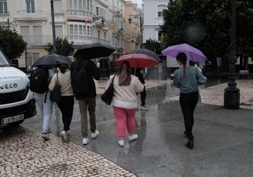La Aemet sube la alerta a naranja en Cádiz por lluvias el fin de semana: estas serán las peores horas