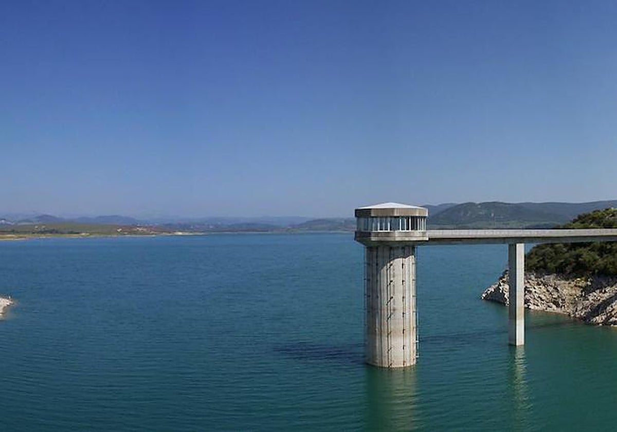 Imagen de archivo del embalse de Guadalcacín