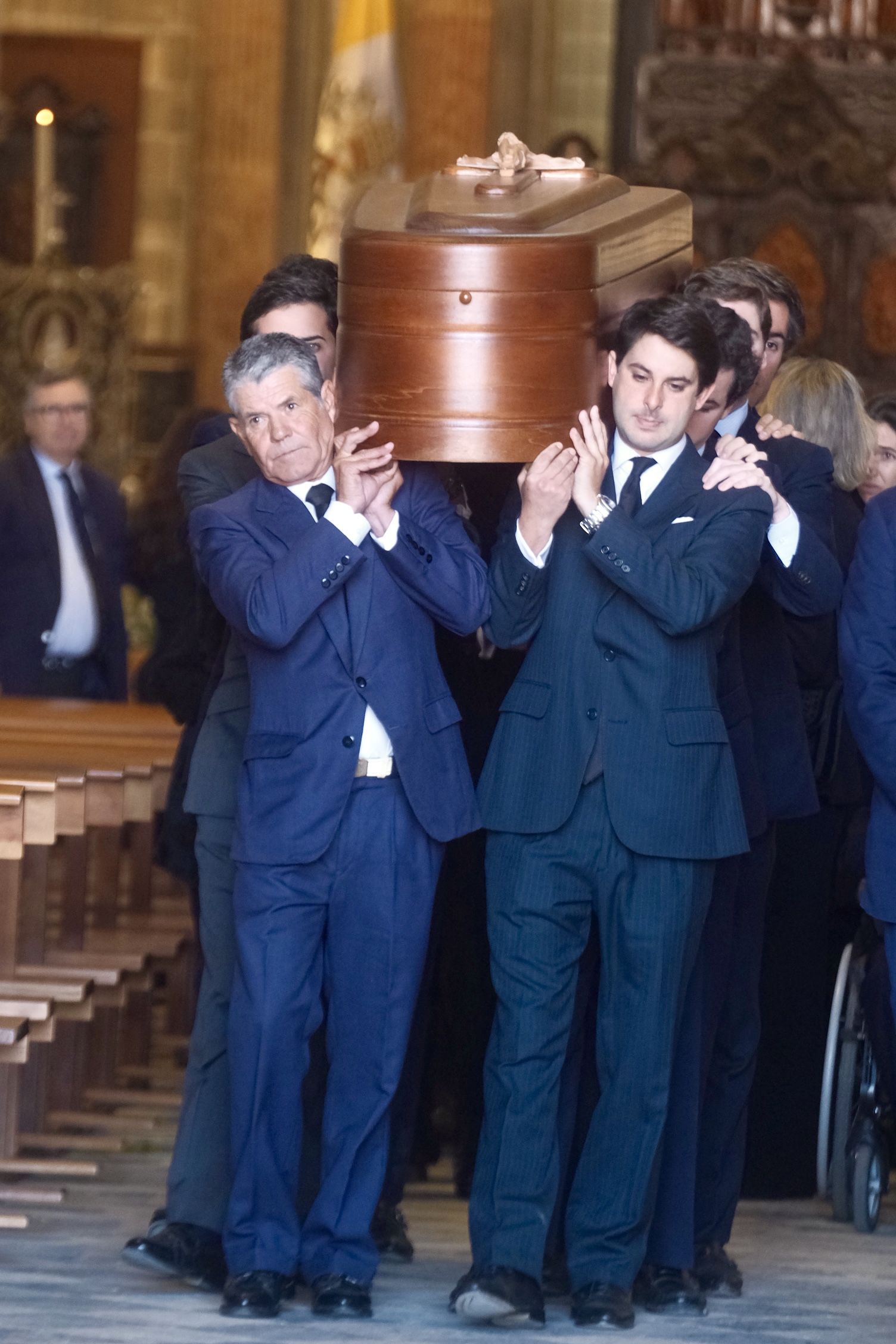 Fotos: Emotiva despedida a Álvaro Domecq Romero en la Catedral de Jerez