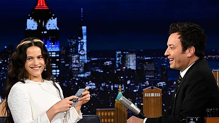 Rosalía a Jimmy Fallon: «Tienes que ir a Jerez»