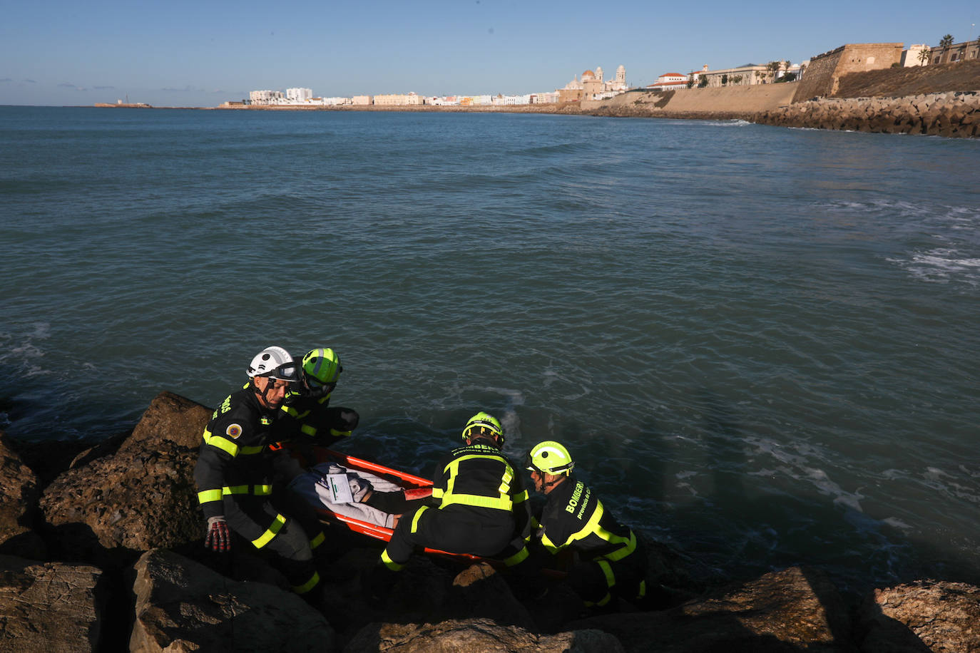 Fotos: Las mejores imágenes del simulacro de tsunami en Cádiz