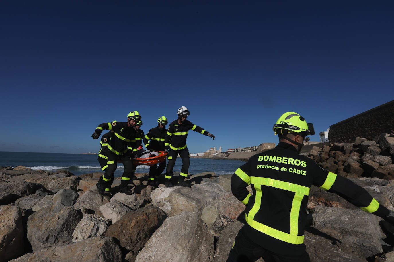 Fotos: Las mejores imágenes del simulacro de tsunami en Cádiz