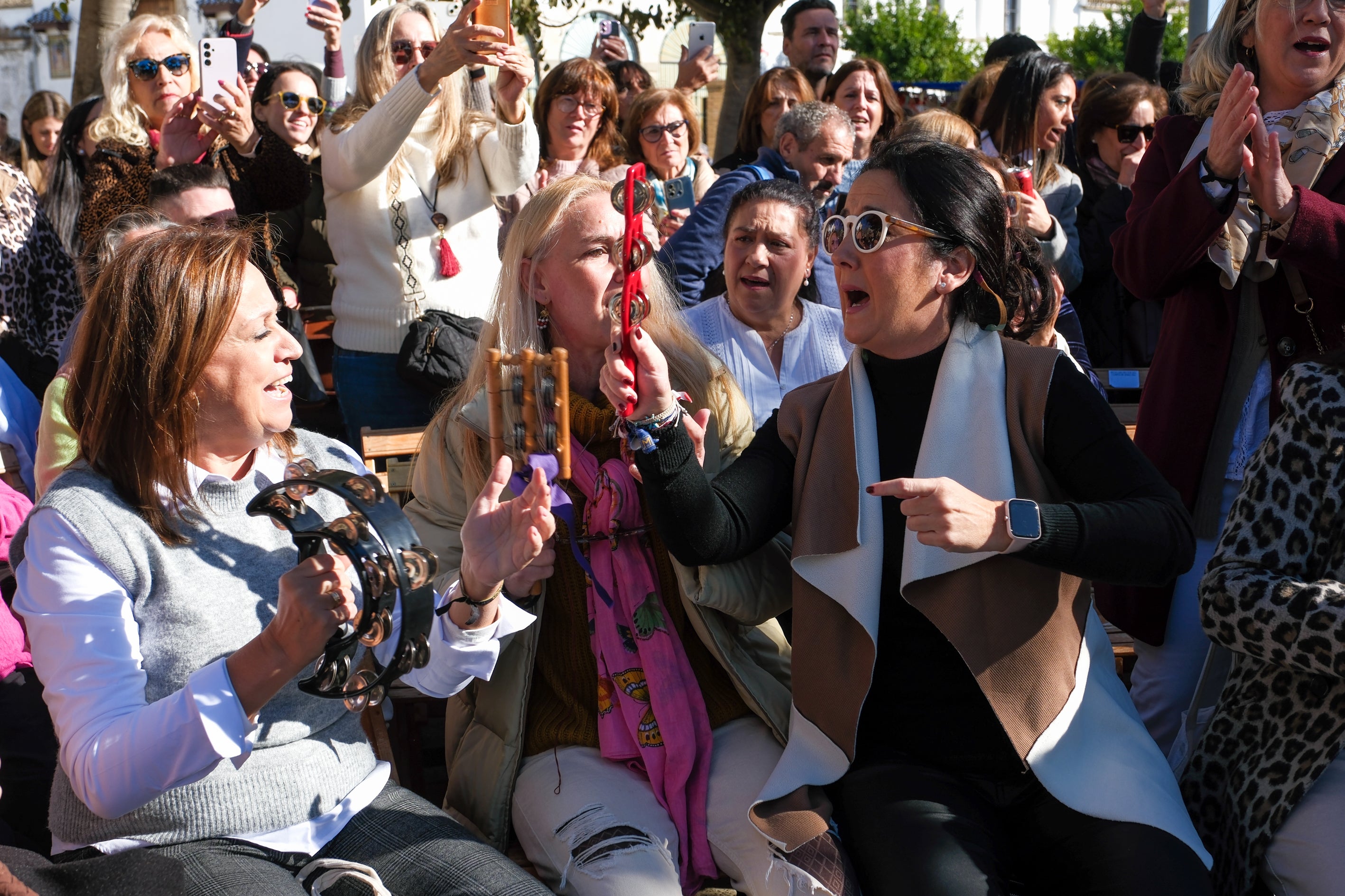 Jerez disfruta de las primeras zambombas
