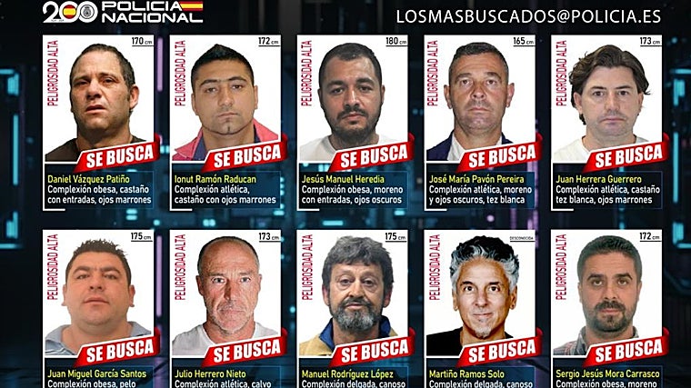 El líder del clan de los Pantoja, Jesús Heredia, entre los diez fugitivos más buscados en España