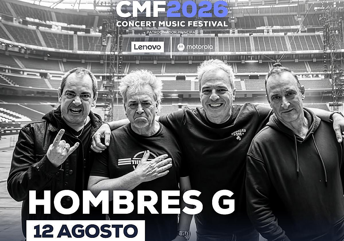 Hombres G y Pablo Alborán entre las nuevas confirmaciones de Concert Music Festival para 2026