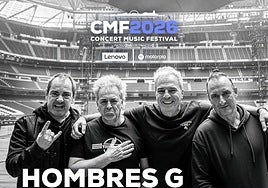 Hombres G y Pablo Alborán entre las nuevas confirmaciones de Concert Music Festival para 2026