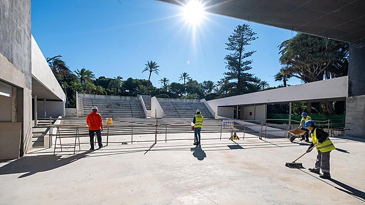 El Parque Genovés renace desde el escenario de su Teatro y con la recuperación de su pérgola-mirador