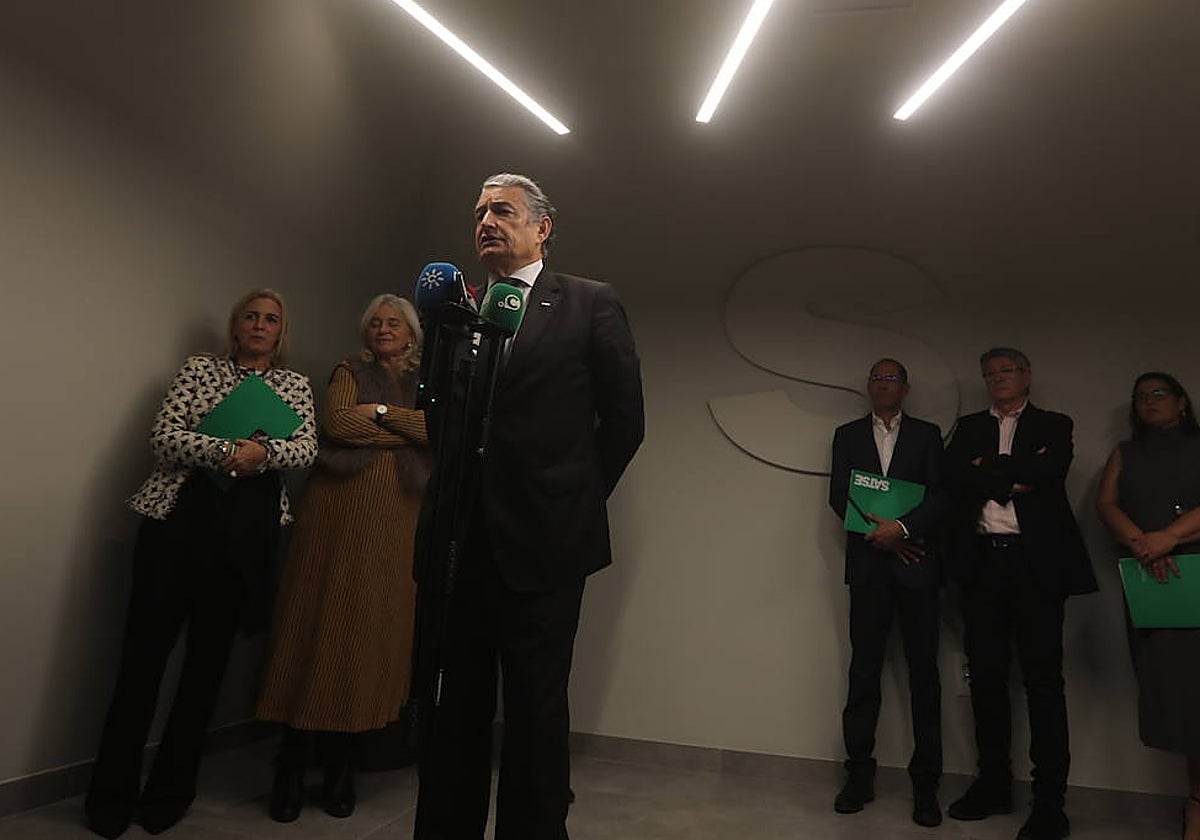 Antonio Sanz, consejero de Sanidad de la Junta