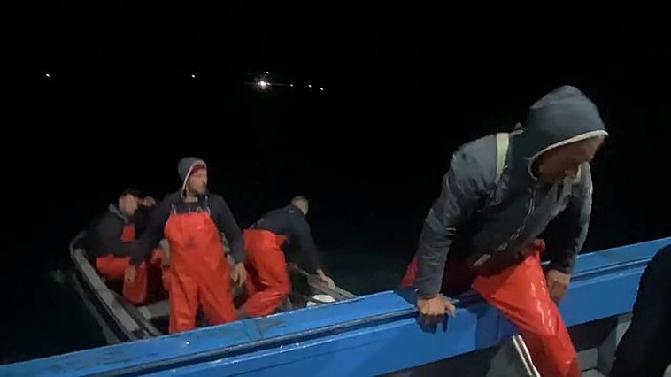 Vídeo de una levantá de atún rojo en Conil, en Cádiz
