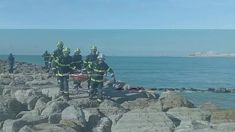 Simulacro de Tsunami en Cádiz en Santa María del Mar