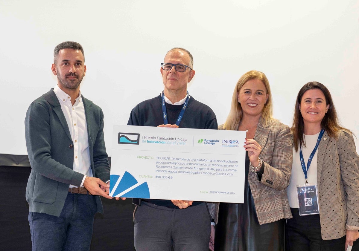 Un proyecto para el tratamiento de la leucemia se alza con el I Premio de Innovación Fundación Unicaja-INiBICA &#039;Salud y Mar&#039;