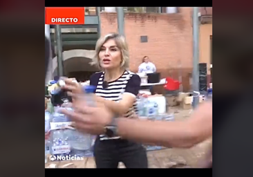 Así fue el tenso momento que vivió la gaditana Sandra Golpe en directo: «¡Estás muerto!»