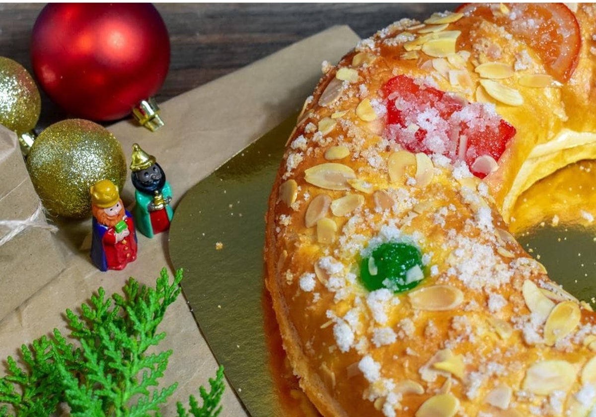 Roscón de Reyes.