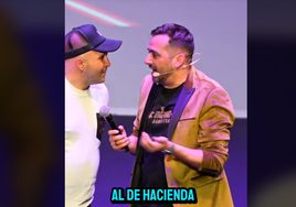 Aguilera y Mení sacan a Kiko Rivera para improvisar en su espectáculo... y llaman a Anabel Pantoja