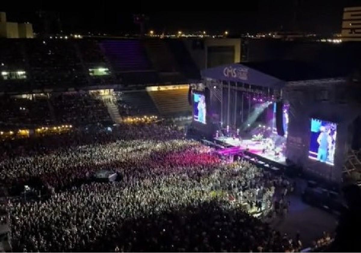 Imagen del concierto de Antoñito Molina