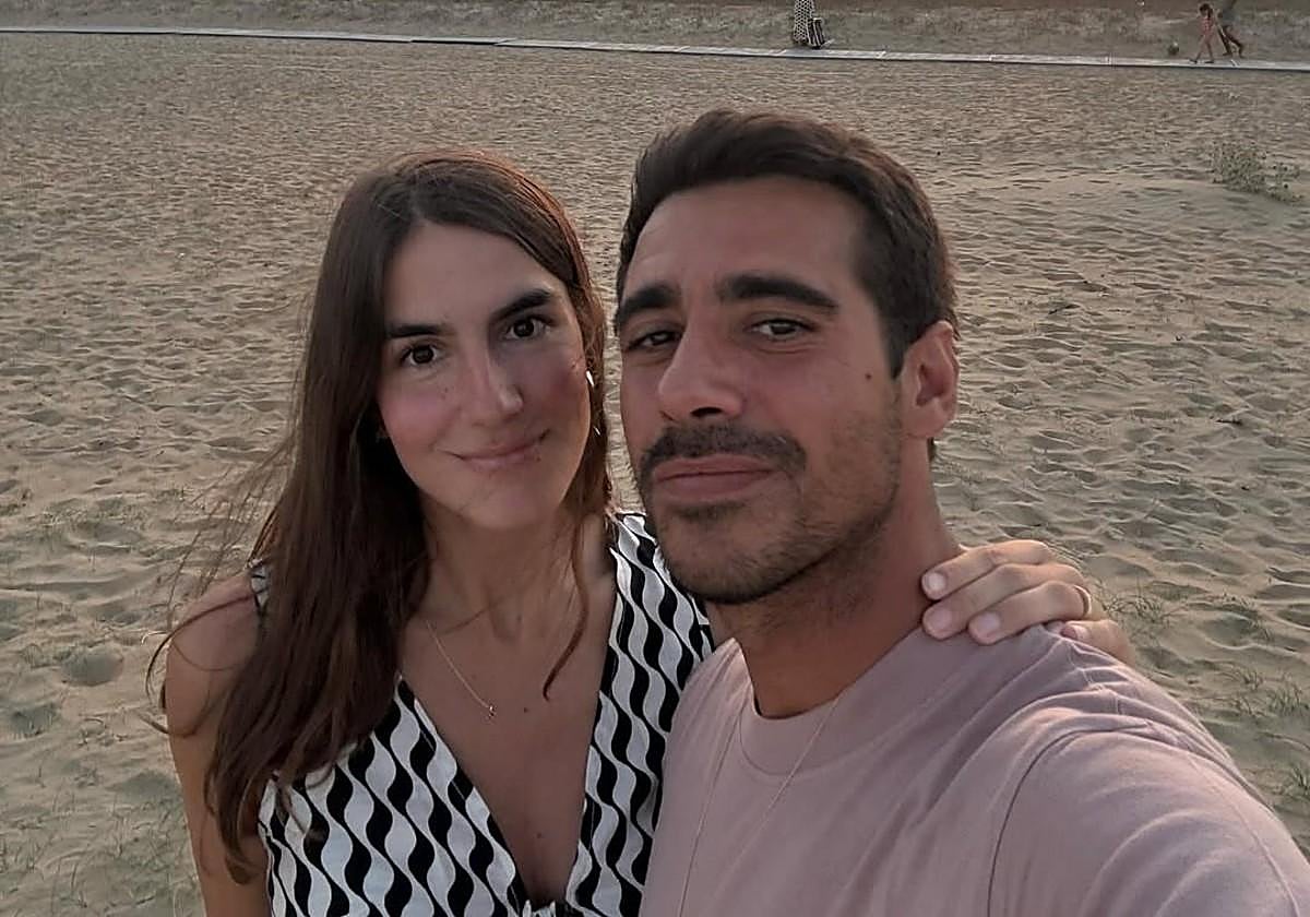 Alberto Herrera y Blanca Llandres en una imagen que compartieron en redes sociales