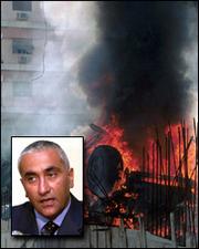 Explosión en la que ha muerto el líder de la milicia libanesa Elie Hobeika