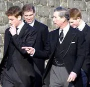 La familia real británica al completo asiste al funeral de la princesa Margarita