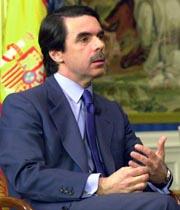 Aznar afirma que con la resolución 1.441 hay cobertura legal para atacar Irak