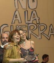 La «Mani-fiesta» de los actores contra la guerra