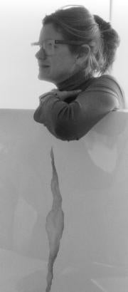 Elena Ochoa en su estudio