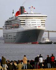 El «Queen Mary» abandonó ayer el estuario francés de La Loire
