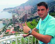 Joaquín, desde el hotel con Mónaco a sus espaldas  LOLO SÁNCHEZ