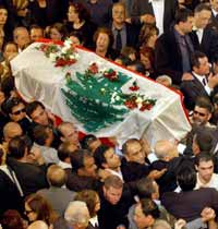 Beirut despide a Gibran Tueni