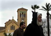 Plaza de la Iglesia, en Tetuán, que hasta 1956 fue capital del Protectorado español