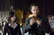 Tom Hanks y Audrey Tautou, en un fotograma de «El Código Da Vinci»