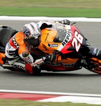 Pedrosa logra su segunda «pole»