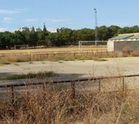 Lo que hace unos años era un campo de futbito en Amate es ahora una selva