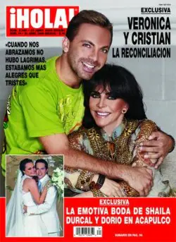 Cristian y Verónica Castro se reconcilian en las páginas de «Hola»