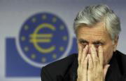 REUTERS  Jean-Claude Trichet, ayer, durante la rueda de prensa posterior al consejo del BCE
