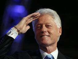 Bill Clinton durante su comparecencia en Denver. /AP
