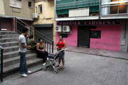 Batalla campal en Madrid entre policías e inmigrantes dominicanos