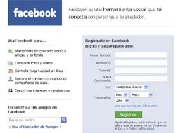 Página de inicio de la red social Facebook./ RC